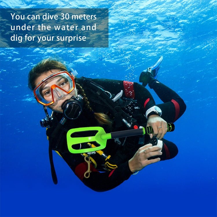 Goint Waterproof Handheld Metal Detector Underwater Treasure Hunter Detector(IP760 Yellow Round) - British D'sire