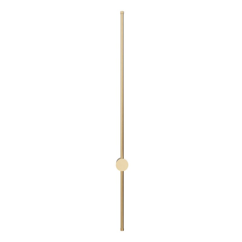 Gold Warm Light LED Straight Wall Light 100cm - Wall Light - British D'sire