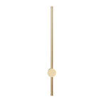Gold Warm Light LED Straight Wall Light 60cm - Wall Light - British D'sire