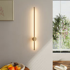 Gold Warm Light LED Straight Wall Light 60cm - Wall Light - British D'sire