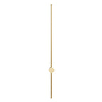 Gold White Light LED Straight Wall Light 100cm - Wall Light - British D'sire