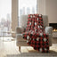 Gonk Print Christmas Throw Blanket Cozy Festive Holiday Decor Gift - 127 x 152cm - British D'sire