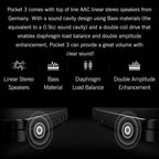 GPD Pocket 3 Handheld PC, 16GB+512GB, 8 inch Windows 11 Home Intel Core i3 - 1125G4, US Plug - British D'sire