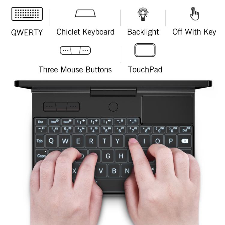 GPD Pocket 3 Handheld PC, 16GB+512GB, 8 inch Windows 11 Home Intel Core i3 - 1125G4, US Plug - British D'sire