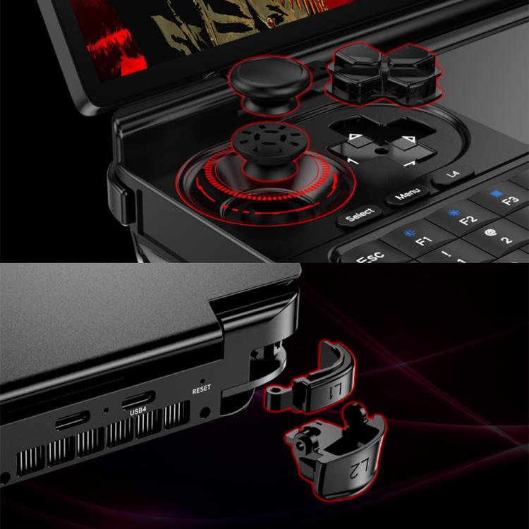 GPD WIN Mini 2025 Handheld Gaming PC, 32GB+2TB, 7 inch Windows 11 Home AMD Ryzen AI 9 HX 370, UK Plug - British D'sire
