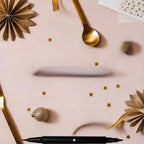 Dual Tip Eye Definer Pen - Black - eye liner Maiden-Art
