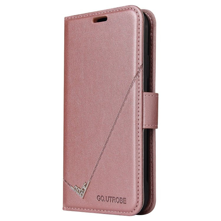 GQUTROBE Right Angle Leather Phone Case For iPhone 6 / 6S(Rose Gold) Secondary image