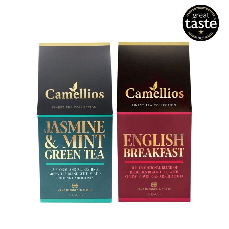 Great Taste Tea Bundle, Pyramid Tea Bags, Gourmet Premium Teas - Tea & Infusions - British D'sire