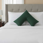 Microfibre Soft Touch V Shape Satin Stripe Pillowcase - Blush Pink