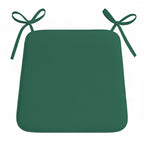 Foam Seat Pad with Ties Comfortable Chair Cushion for Dining, Kitchen Garden Seating - Navy