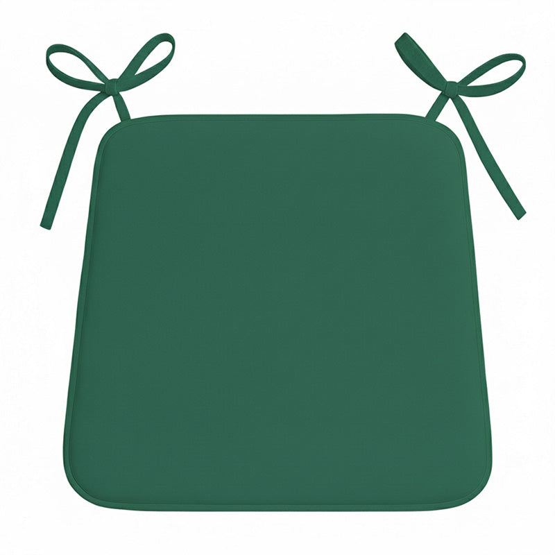 Foam Seat Pad with Ties Comfortable Chair Cushion for Dining, Kitchen Garden Seating - Navy