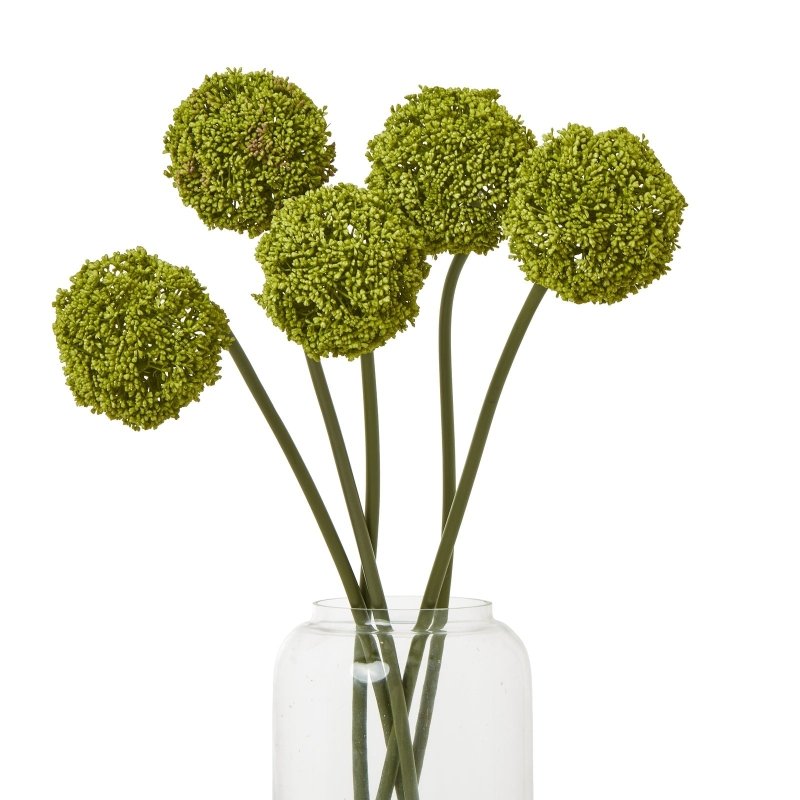 Green Allium Stem Artificial Flower Stem - Artificial Plants & Trees - British D'sire