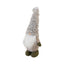 Green and Beige Fabric Gonk Christmas Ornament - Christmas Decor - British D'sire