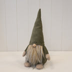 Green Fabric Santa Gonk Christmas Ornament - Christmas Decor - British D'sire