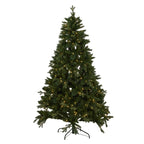 Green Forest Fir Pre-Lit 400L Led Christmas Tree - Christmas Decor - British D'sire