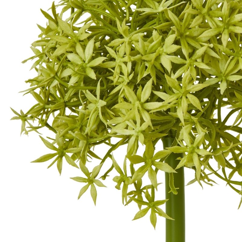 Green Medium Allium Stem Artificial Flower Stem - Artificial Plants & Trees - British D'sire