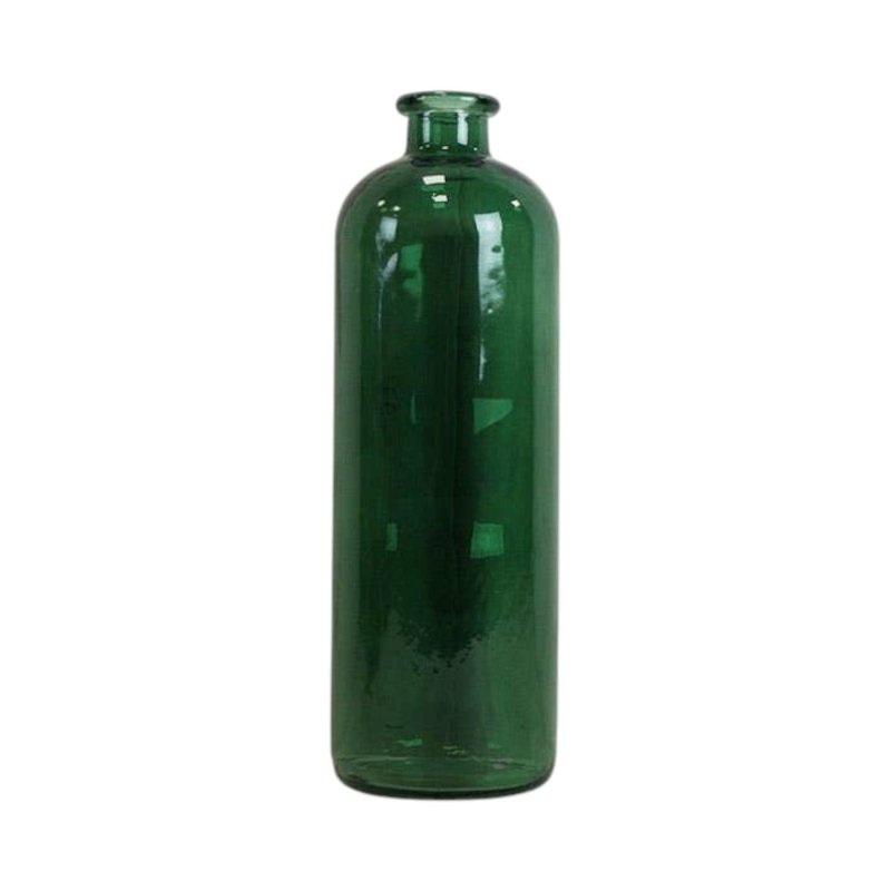 Green Tall Bottle - Ceramic Vase - British D'sire