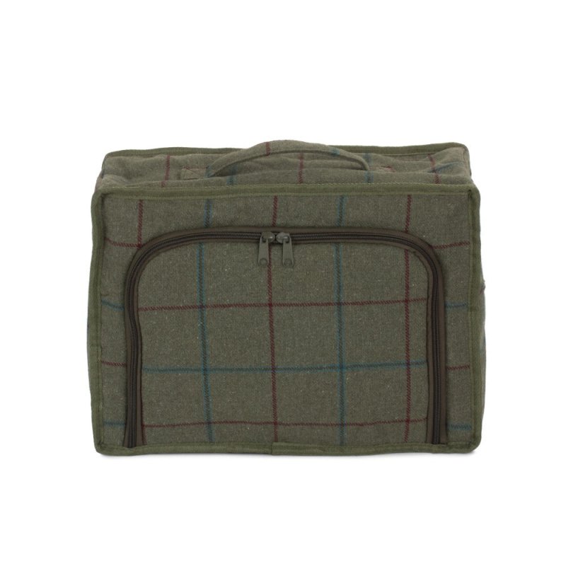 Green Tweed Cooler Picnic Bag Secondary image