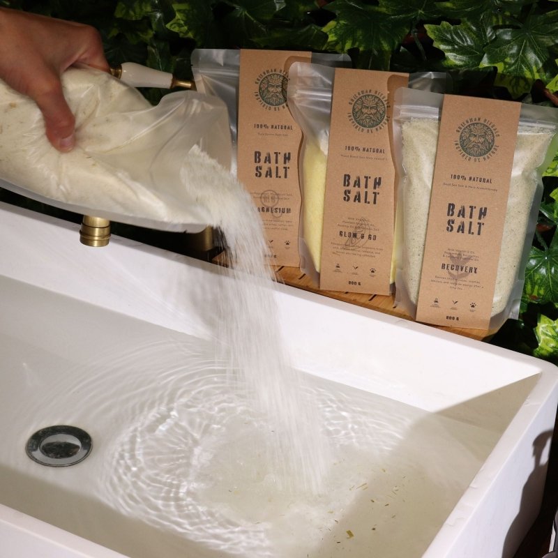 Greenman Rituals Oat & Honey Epsom Bath Salt Spa Relax Blend - Greenman Rituals Bath Salts - British D'sire