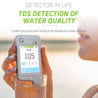 Greentest ECO6 Vegetable, Fruit, Meat Food Nitrate Water Quality Nuclear Radiation Environmental Detector, EU Plug(Black) - British D'sire
