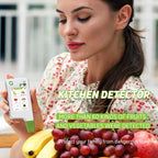 Greentest ECO6 Vegetable, Fruit, Meat Food Nitrate Water Quality Nuclear Radiation Environmental Detector, EU Plug(Black) - British D'sire