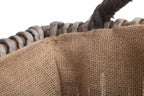 Grey Rectangular Wicker Log Basket - Log Baskets - British D'sire