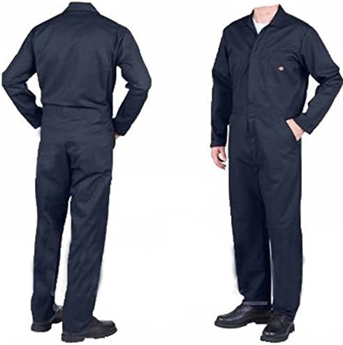 GRS Mens C2 Dark Navy Work Overall - Protective Coverall Workwear Boiler Suit for Mechanics Workshop Warehouse College Student Garages DIY Secondary image