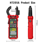 HABOTEST HT205A Multifunctional Intelligent Burn - proof Clamp Multimeter - British D'sire