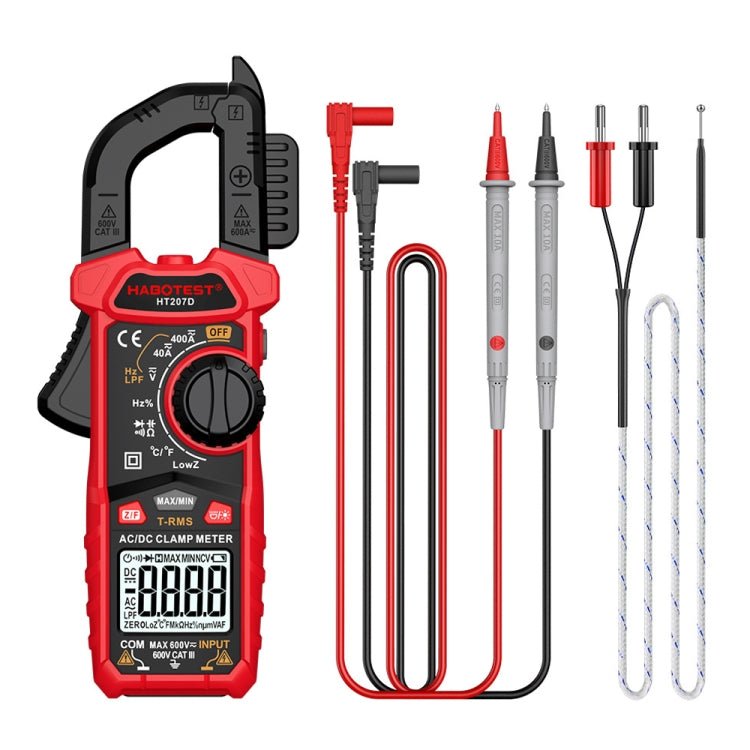 HABOTEST HT207D Multifunctional Digital Clamp Multimeter - British D'sire Main image