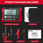 HABOTEST HT5203 Insulation Resistor Tester - British D'sire