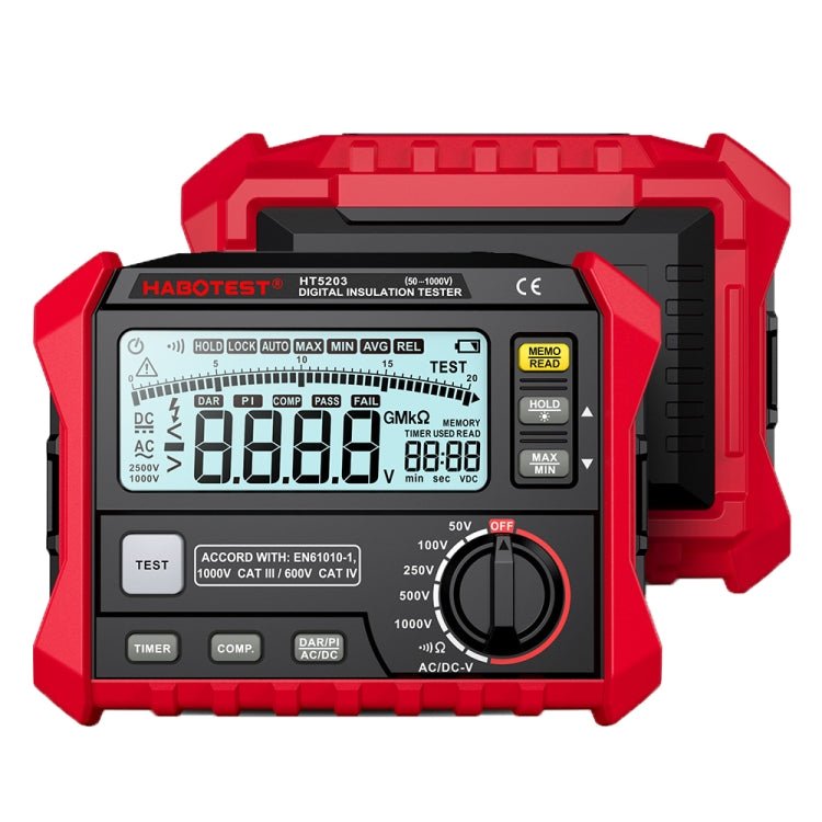 HABOTEST HT5203 Insulation Resistor Tester - British D'sire Main image