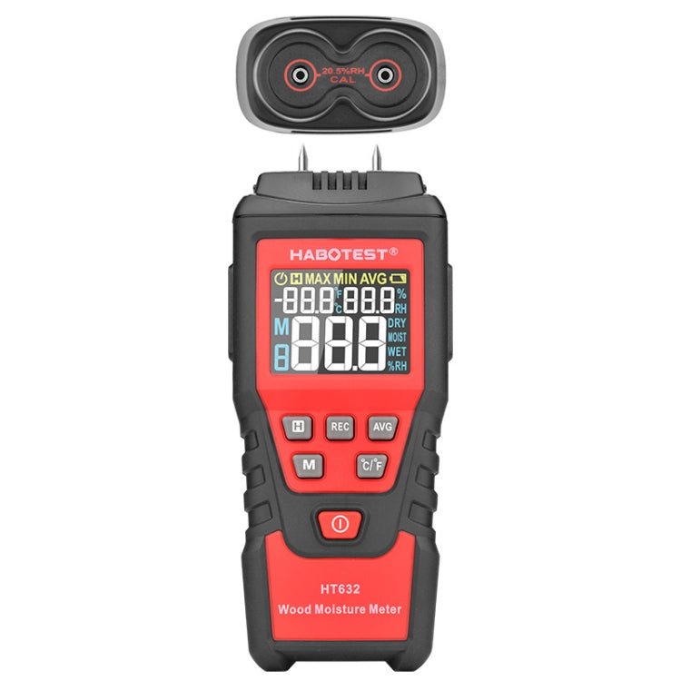 HABOTEST HT632 Portable Multifunctional Digital Display Wood Moisture Detector - British D'sire Main image