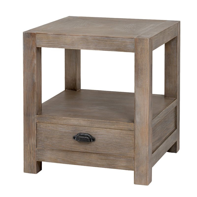 Haldon Collection 1 Drawer Side Table With Shelf - Sideboards - British D'sire Main image