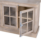 Haldon Collection 4 Door Glazed Sideboard - Sideboards - British D'sire