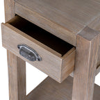 Haldon Collection Large 1 Drawer Lamp Table - Tables - British D'sire