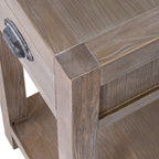 Haldon Collection Large 1 Drawer Lamp Table - Tables - British D'sire