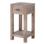 Haldon Collection Large 1 Drawer Lamp Table - Tables - British D'sire