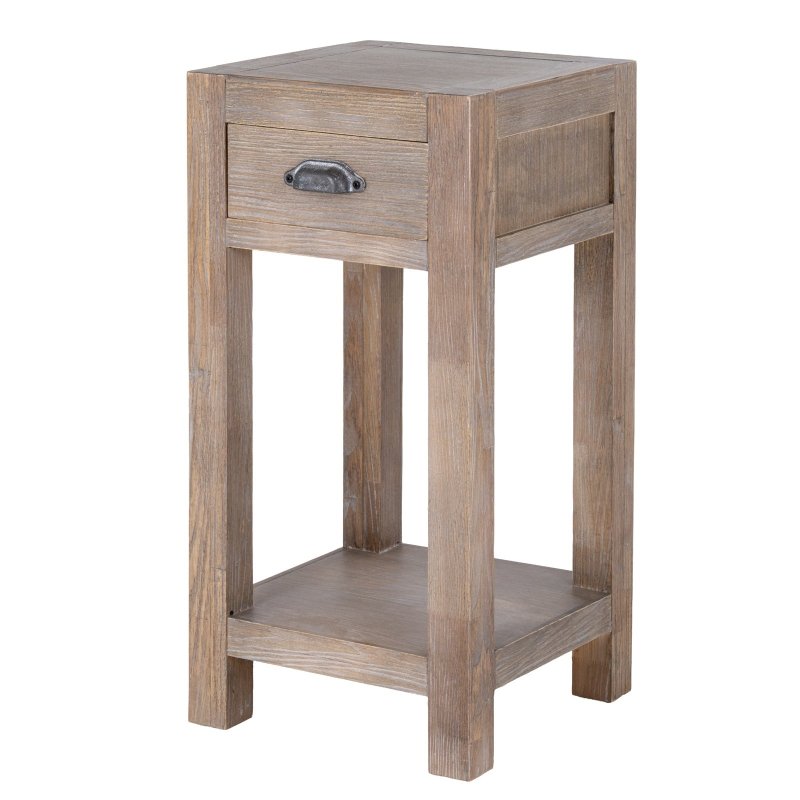 Haldon Collection Large 1 Drawer Lamp Table - Tables - British D'sire