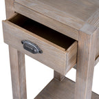Haldon Collection Small 1 Drawer Lamp Table - Tables - British D'sire