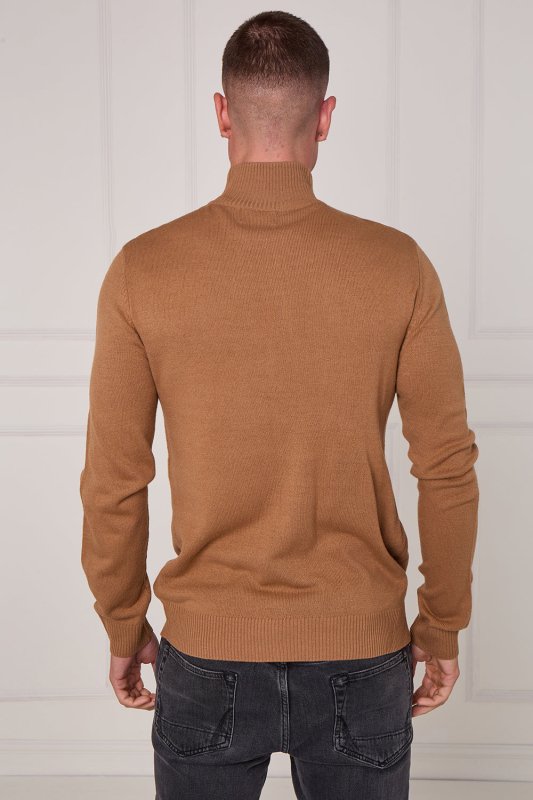 Half Zip Knit Jumper - Jumper - British D'sire