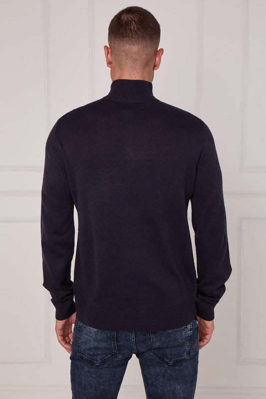 Half Zip Knit Jumper - Jumper - British D'sire