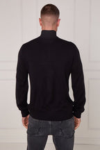 Half Zip Knit Jumper - Jumper - British D'sire