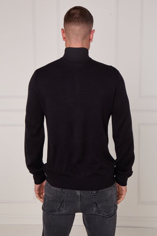 Half Zip Knit Jumper - Jumper - British D'sire