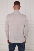 Half Zip Knit Jumper - Jumper - British D'sire