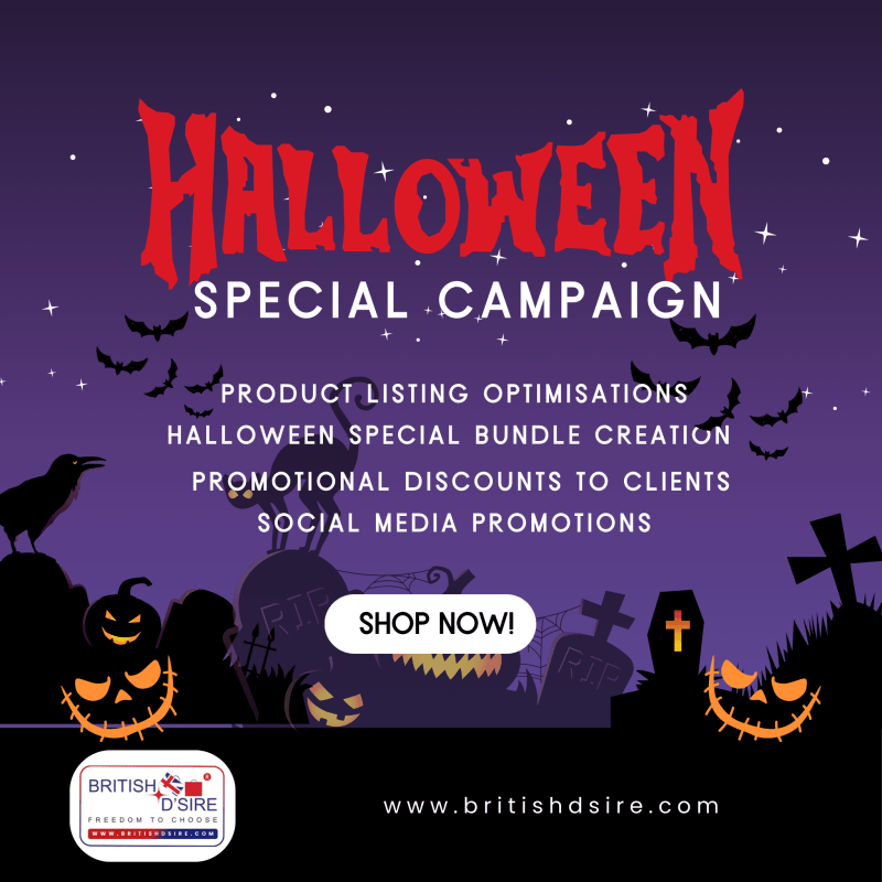 Halloween special campaign  - Gift - British D'sire