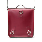 Handmade Leather City Backpack - Oxblood Red - Backpack - British D'sire