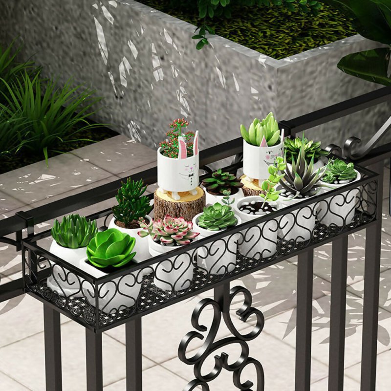 Hanging Railing Planter Flower Pot Holder - Flower Pot Holder - British D'sire