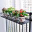 Hanging Railing Planter Flower Pot Holder - Flower Pot Holder - British D'sire