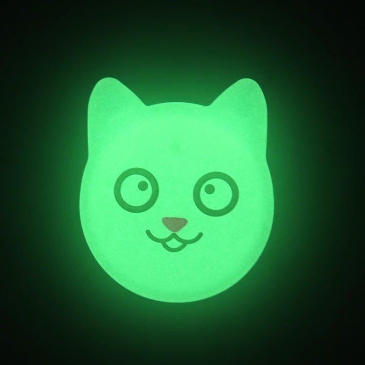 Hanhan Smile Cute Cartoon Pet Collar Anti - lost Tracker Silicone Case For AirTag(Fluorescent Green) - British D'sire
