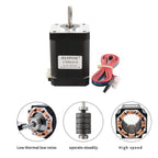 HANPOSE 17HS6401S 12V 1.7A 60mm 70N.cm 4 - lead Stepper Motor - British D'sire